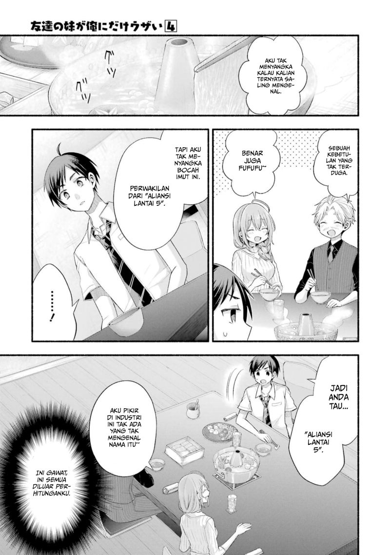 Tomodachi no Imouto ga Ore ni Dake Uzai chapter 20